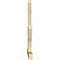Ekena Millwork Saratoga Rough Sawn Timber Gable Bracket, Douglas Fir, 108"W x 68"H x 4"D x 6"F, 15/12 Pitch GBW108X68X0406SAR00RDF - alternate 4